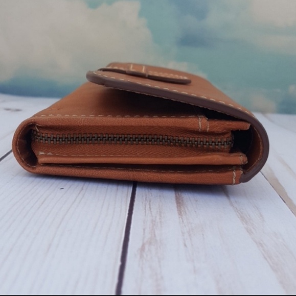 FRYE Olivia Leather Wallet in Dusty Rose NWT - Picture 7 of 7